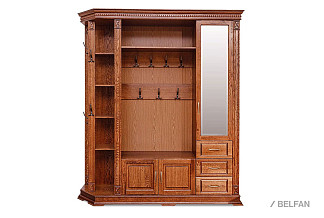 Шкаф комбинированный "Верди Люкс" 2; дверь справа; черешня