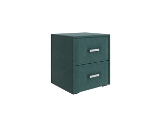 Тумба Орматек Dream (Ткань: Велюр Sohu Лазурь) 41x39