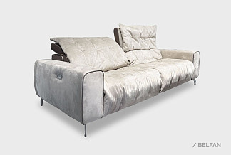 "Грей" диван 2-х модульный; раскл.; 1EL+1ER; Реклайнер; Club 2 (33310)+Enzo 236 (34930); (гр. 5/ТД+СМ)