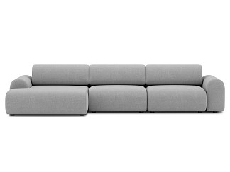 Диван модульный Маиль-3 Bucle Silver