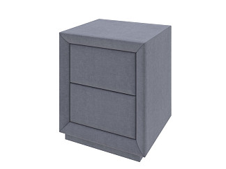 Тумба Verda Modern (Ткань: Микровелюр Marino 30 Графит) 45x43