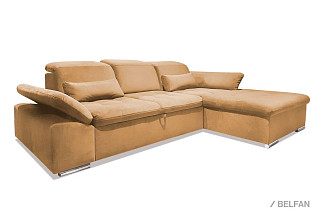 "Престон" диван с оттоманкой; раскл.; 2ML8MR; "Дельфин" (1940х1360); 30172(1) (гр.1)