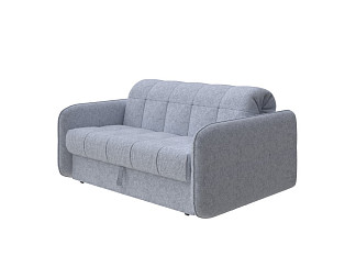 Диван-кровать Mellow Hard (Ткань: Рогожка Levis 83 Светло-Серый) 160x210