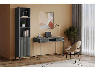 Модульный кабинет Трейвис 2 Графитовый/Черный