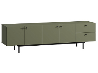 ТВ-тумба Скульт 1-180x51 Оливковый
