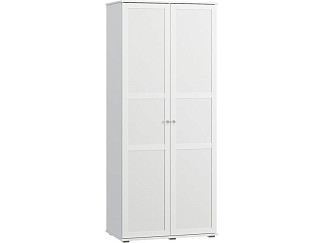 Распашной шкаф Амели 2-100x240 Белый