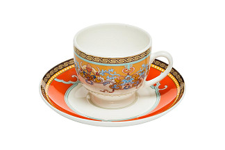 26FC TIFFANY CUP/S 100R Чашка кофейная 100мл с блюдцем (6)