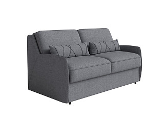 Орматек Диван-кровать Synergy Slim (Ткань: Рогожка Nice Серый) 140x196