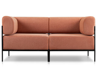 Диван модульный Нолан 1 Шенилл Терракотовый