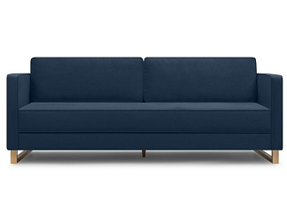 Диван прямой Данста Velvet Blue