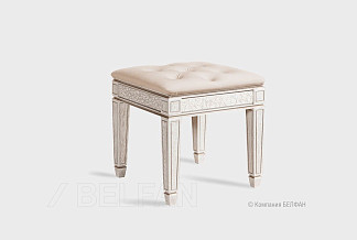 Банкетка "Сиена" (маленькая); шампань; Tiffany 01 Cream