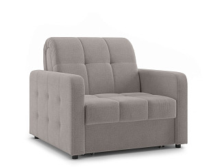 Орматек Диван-кровать Berlin Hard (Ткань: Рогожка Preston 290 Cерый) 80x200