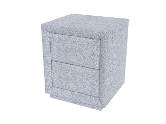 Тумба Verda Modern (Ткань: Микрошенилл Rialto Белое золото) 45x43