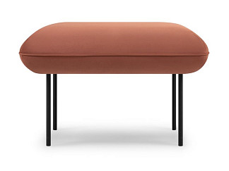 Пуф Наск Велюр Терракотовый