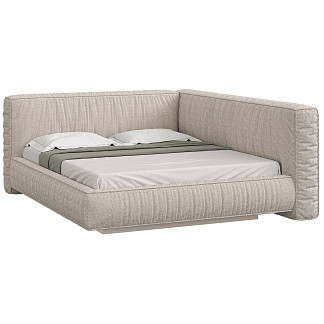 Кровать двуспальная Brioche now 160х200 Soho беж