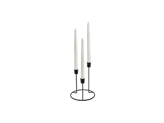 Подсвечник Stillus Black на 3 свечи