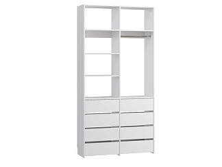 Модуль для гардероба Хелен-2.4-120-240 White