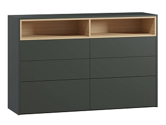 Комод Висмар 143x93 Темно-зеленый