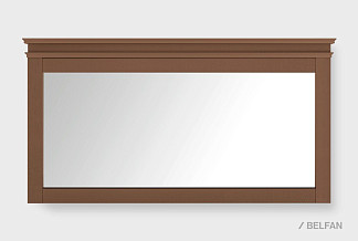 Зеркало настенное "Сакраменто" 145; трюфель