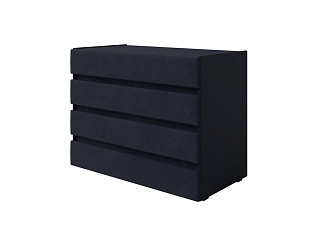 Комод Орматек Prime (Ткань: Микровелюр Laska 32 Синий кит) 105x55