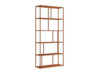 Стеллаж Эрвин 90x195 Терракотовый