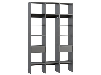 Модуль для гардероба Хелен-3.1-150-240 Grey