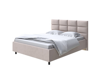 Кровать Como (Veda) 8 с ПМ + Матрас Dream Zone (Ткань: Микрофибра Diva Нюд) 180x200