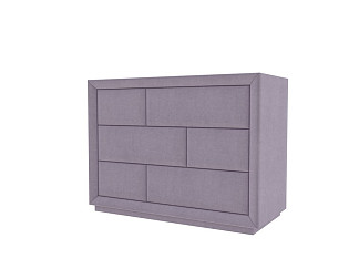 Комод Verda Modern (Ткань: Микровелюр Marino 10 Лиловый) 48x106