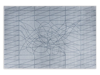 Ковер Я не канон Синий 200x300