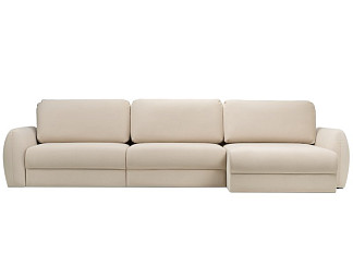Диван угловой Биани-2 Velvet Beige
