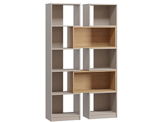 Стеллаж-трансформер Тайбэй 160x190 Латте/Дуб Барбера