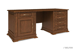 Стол письменный "Верди Люкс 7"; черешня