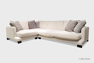 "Леформ" диван угловой; нераскл.; 1L902R; левый; венге; Antikvar 981+Antikvar 542+Eskimo 02 (гр. 4/АВ/НФ)