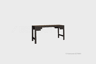 Скамья "Art Collection" 90; графит, чёрный металл