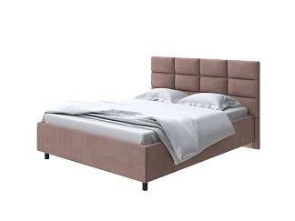 Кровать Como (Veda) 8 с ПМ + Матрас Dream Zone (Ткань: Велюр Ultra Горячий шоколад) 180x200