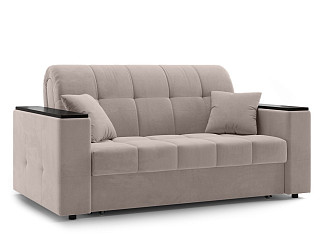 Орматек Диван-кровать Berlin 1 Middle (Ткань: Велюр Omega 04 Бежевый) 140x204