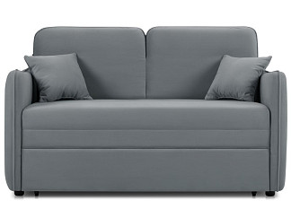 Диван прямой Кейсес 120 Велюр Серый
