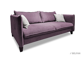 "Морган" диван 3-х местный; раскл.; 3М; "Тик-так" (1450х2000); венге; Loft 16 (38933)+Loft 19 (38936); (гр. 1)