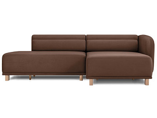 Диван угловой Вайвел Barhat Cinnamon