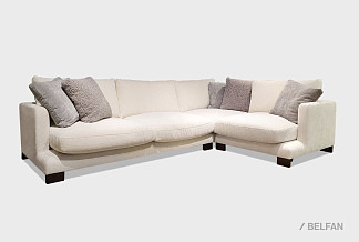 "Леформ" диван угловой; нераскл.; 2L901R; правый; венге; Antikvar 981+Antikvar 981+Antikvar 542+Esckimo 02 (гр.4/МТХ)