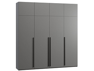 Распашной шкаф Кимбол 4.1-240x250 Графитовый
