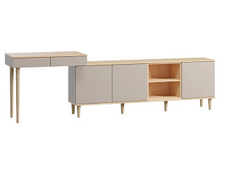 Стол-тумба Элвуд 267x78 Латте