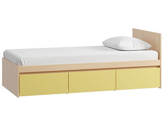 Кровать Пенни-1 90 Plywood Mustard