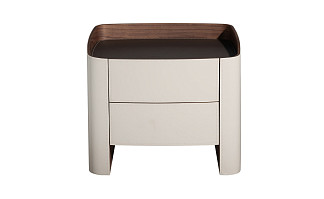 77IP-02000 Тумбочка с 2 ящиками светлая 56*46*49см