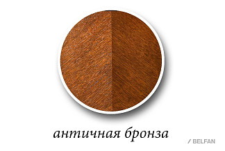 Полка настенная "Алези 2"; античная бронза