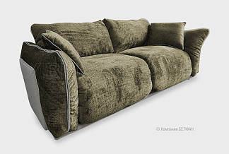 "Ferre" диван 3-х местный; нераскл.; 32; Nicoya Haki + Nicoya Haki + Zevs (131-01) (гр.2/турция)