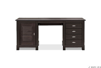 Стол письменный "Рауна" 14 (2 тумбы); колониал