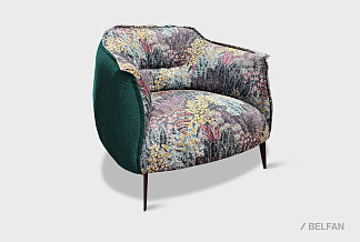 "Альберто" кресло; Forest 07+ IDOL 2.029 - ДИКИЙ СЕЛЕЗЕНЬ (гр. 5/Турция+ТД)