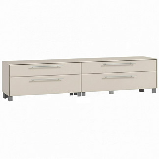 Две тумбы под телевизор Сохо беж с паспарту Сохо беж