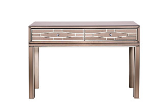 KFG038 Консоль зеркальная, 2 ящика  120*42*80см